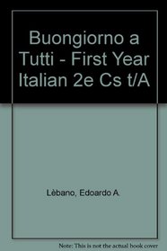 Buon Giorno a Tutti: First-Year Italian