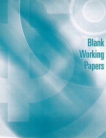 Blank Working Papers for Warren/Reeve/Duchac's Accounting, 22nd