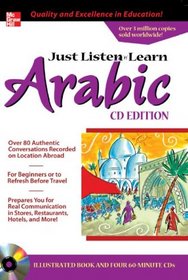 Just Listen 'n' Learn Arabic, 2E Package (Book + 3CDs) (Just Listen n' Learn)