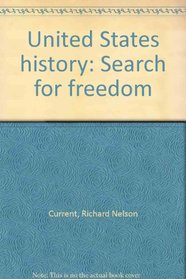 United States history: search for freedom