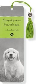 Puppy Beaded Bookmark