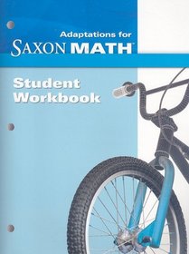 Adaptations for Saxon Math Intermediate 3
