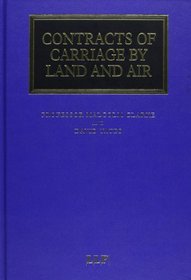 Contracts of Carriage by Land and Air (Maritime & Transport Law Library)