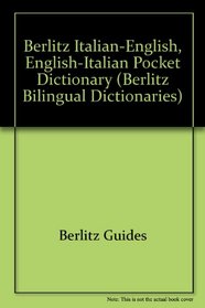 Berlitz Italian-English, English-Italian Pocket Dictionary