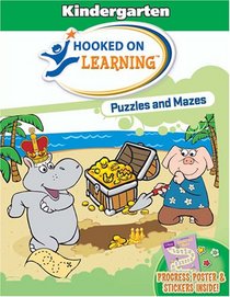 Hooked on Learning Puzzles And Mazes: Kindergarten