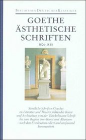 Smtliche Werke, Briefe, Tagebcher und Gesprche, (Ln) 40 Bde., Bd.19, sthetische Schriften 1806-1815