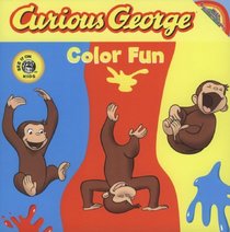 Curious George Color Fun Board Book: Die-cut Board Book (Curious George)