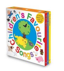 Childrens Favourite Songs 3 Books & CD (Sing-along Books)