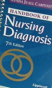 Handbook of Nursing Diagnosis