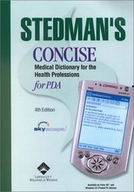 Stedman's Concise Medical Dictionary for the Health Professions for Pda