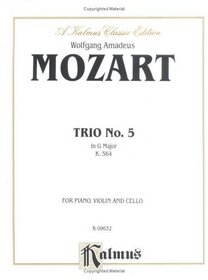 Trio No. 5 in G Major, K. 564 (Kalmus Edition)