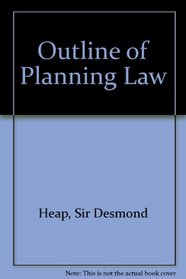 Outline of Planning Law