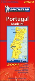 Michelin Portugal Madeira 2004 (Michlein Maps)