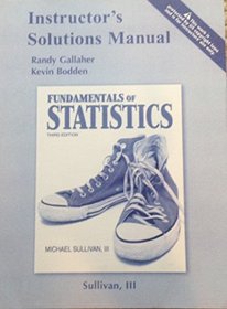 Student Solutions Manual for Fundamentals of Statistics