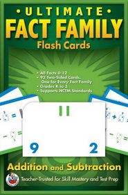 Ultimate Fact Family Addition and Subtraction Flash Cards (Ultimate Fact Family Flash Cards)