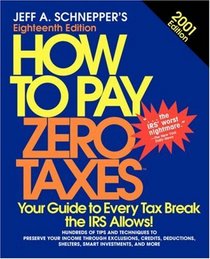 How To Pay Zero Taxes, 2001