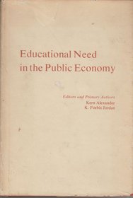 Educational Need in the Public Economy