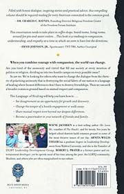 A Language of Healing for a Polarized Nation: Creating safe environments for conversations about race, politics, sexuality, and religion