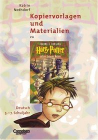 ' Harry Potter 1 und der Stein der Weisen'. Kopiervorlagen und Materialien. 5. - 7. Schuljahr. (Lernmaterialien)