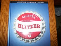 Algebra and Trigonometry, 4th Edition, Instructor's Edition