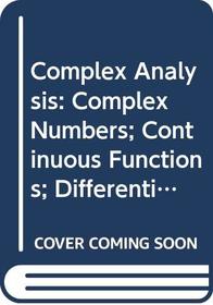 Complex Analysis (Course M332)