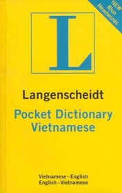 Langenscheidt's Pocket Vietnamese Dictionary: Vietnamese - English / English -Vietnamese