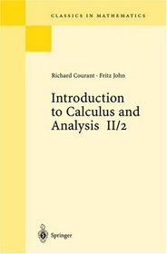 Introduction to Calculus and Analysis: Volume II/2 Chapter 5-8