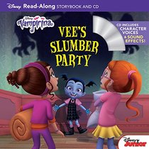 Vampirina Read-Along Book and CD Vee's Slumber Party (Read-Along Storybook and CD)