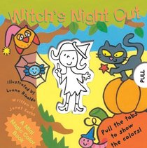 Mini Magic Color Books: Witch's Night Out (Magic Color Books)