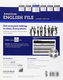 American English File Second Edition: Level 2 Workbook: With iChecker