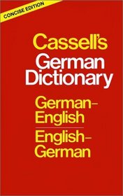 Cassell's Concise German-English, English-German Dictionary