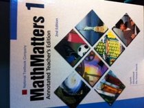 Math Matters 1 Annotated Teacher's Edition 2nd Ed.