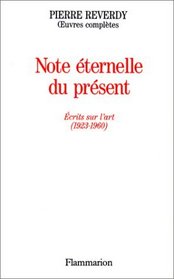 Notes ternelles du prsent