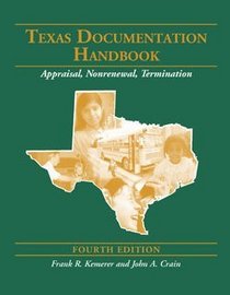Texas Documentation Handbook: Appraisal, Nonrenewal, Termination w/ CD