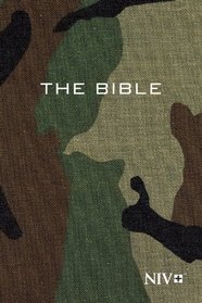NIV Compact Bible - Green Camouflage