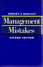 Management Mistakes (Series: Wiley Series in Management)