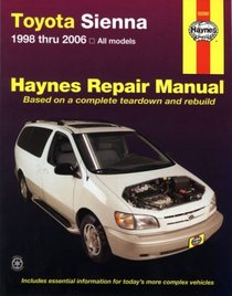 Haynes Repair Manual: Toyota Sienna 1998-2006