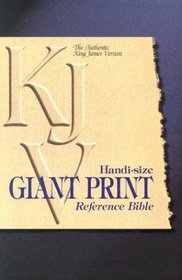 KJV Handi-Size Giant Print Reference Bible