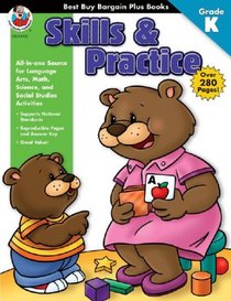 Best Buy Bargain Plus: Kindergarten Skills and Practice (Best Buy Bargain Books)