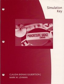 Progressive Badge Company Manual Simulation Key, 9e