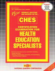 Certification Examination for Health Education Specialists (CHES) (Admission Test Series)