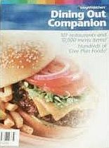 Weight Watchers Dining Out Companion