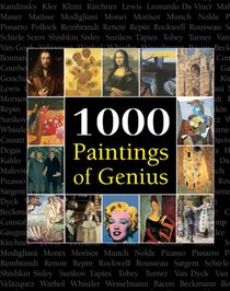1000 Paintings of Genius (Book Collection)