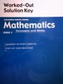 Mathematics: Concepts and Skills : Worked-Out Solution Key
