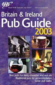 AAA Britain Pub Guide 2003 (AAA Britain Guide)