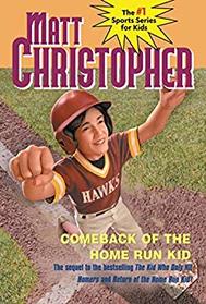 Comeback of the Home Run Kid (Matt Christopher Sports Fiction)
