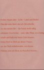 Poem vom Ende / Neujahrsbrief.