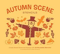 Autumn Scene Stencils: Create Sweet Seasonal Displays with 20 Reusable Stencils!
