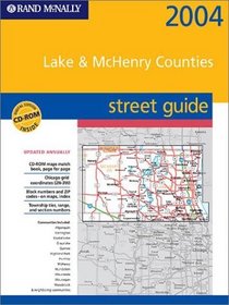 Rand McNally Lake & McHenry Counties (Rand McNally Street Guides)