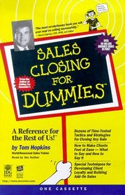 Sales Closing for Dummies (For Dummies)